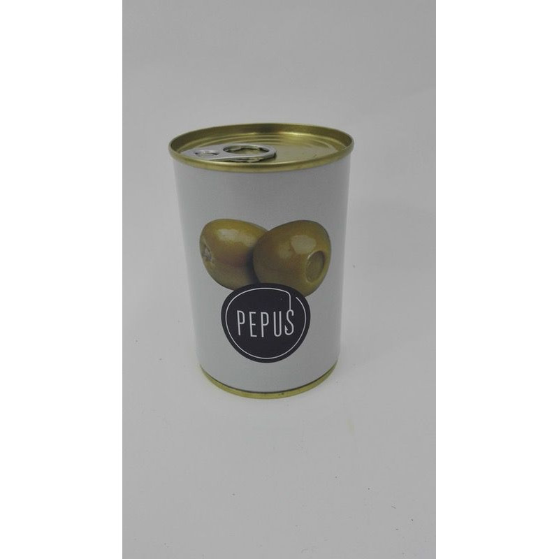 ACEITUNAS VERDES RELLENAS ANCHOA 280/320 LATA 15/280g 