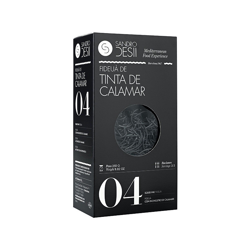 FiDEUÁ DE TINTA DE CALAMAR ESTUCHE 250g