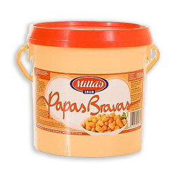SALSA BRAVA PAPAS CUBO 4/1850ml