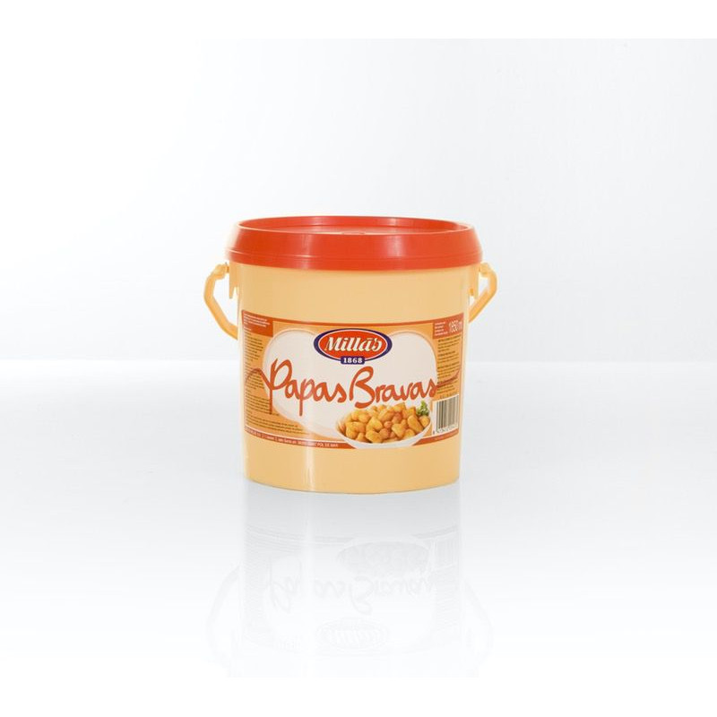 SALSA BRAVA PAPAS CUBO 4/1850ml